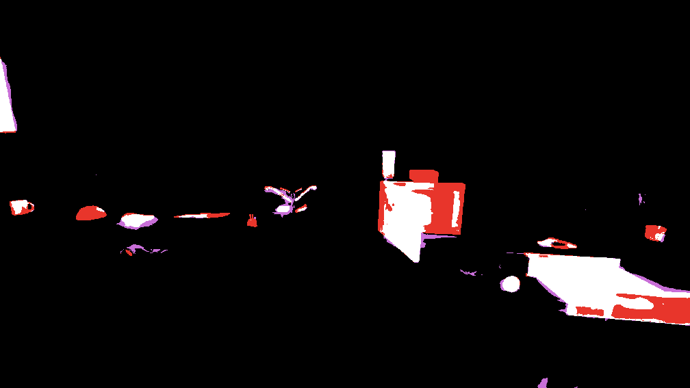 Cantina: O-SCD++ change mask, IoU 0.610, F1 0.758